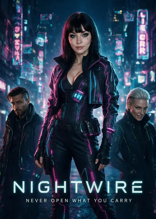 NightWire, Candy AI Shorts series poster