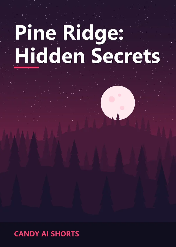 Pine Ridge: Hidden Secrets, Candy AI Shorts series poster
